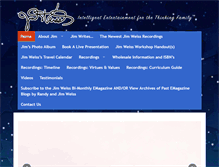 Tablet Screenshot of jimweiss.com